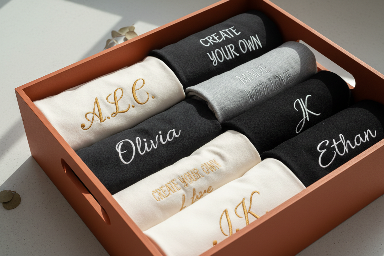 put in a container with a color that matches the theme